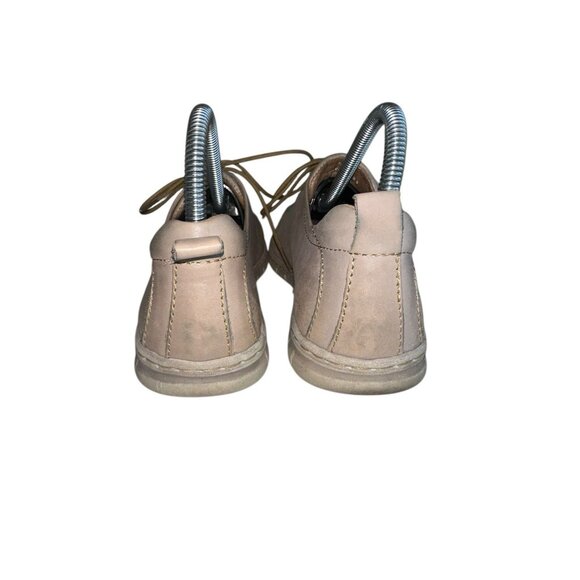 Born Kester Lace Up Oxfords Womens 8 Light Gray Leather Comfort - Picture 5 of 10